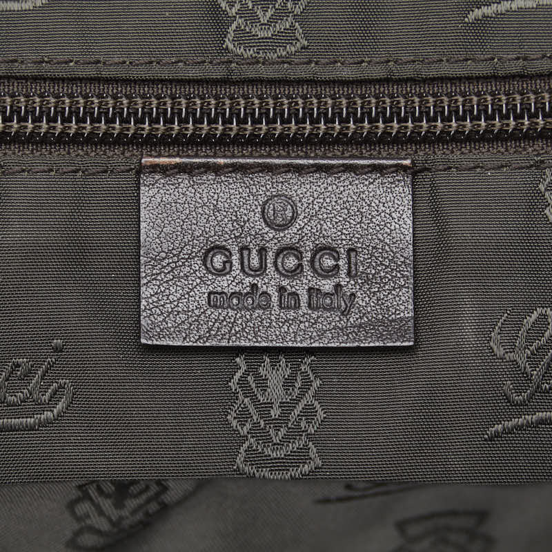 Gucci Gucci Business Bag 201480 Brown Leather Men Gucci