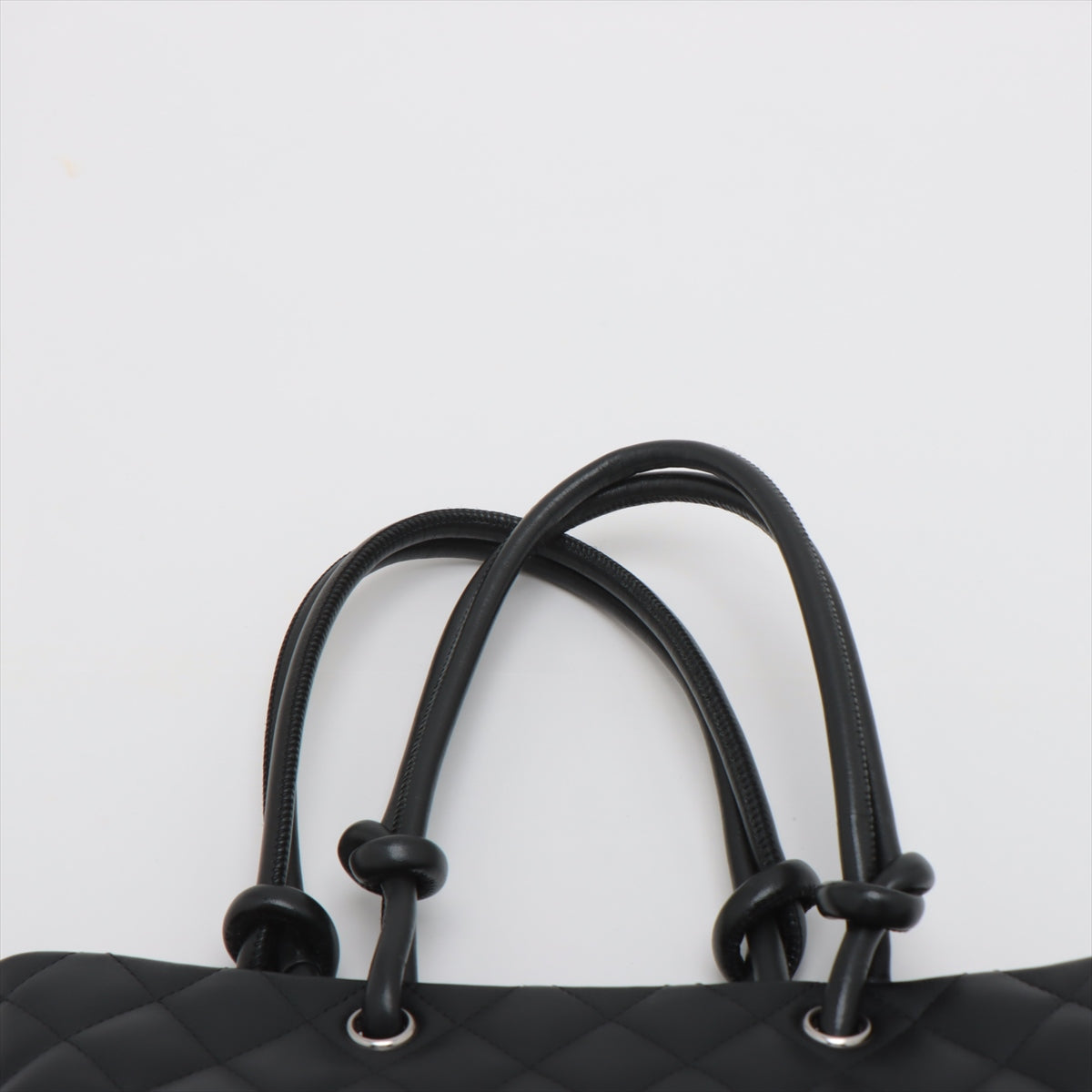 Chanel Combon Line Patent Leather   Handbag Black Silver G