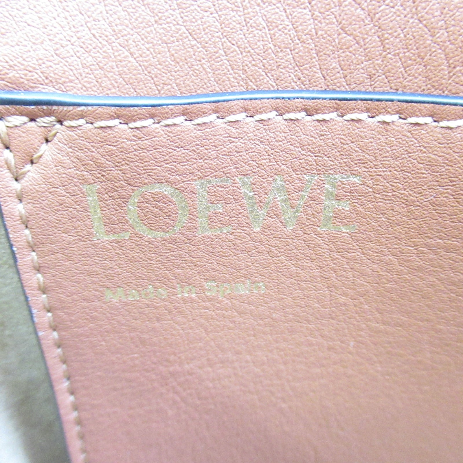 Loewe LOEWE Anagram Tote Small Tortoise Bag Leather  Brown A717S72X02