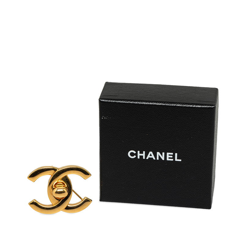 Chanel Vintage Coco Turn-Lock Brooch G   Chanel