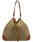 Gucci Beige GG Drawstring Handbag