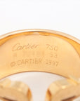 Cartier 2C Ring 750 (YG  Pg × WG) 8.5g 53 E