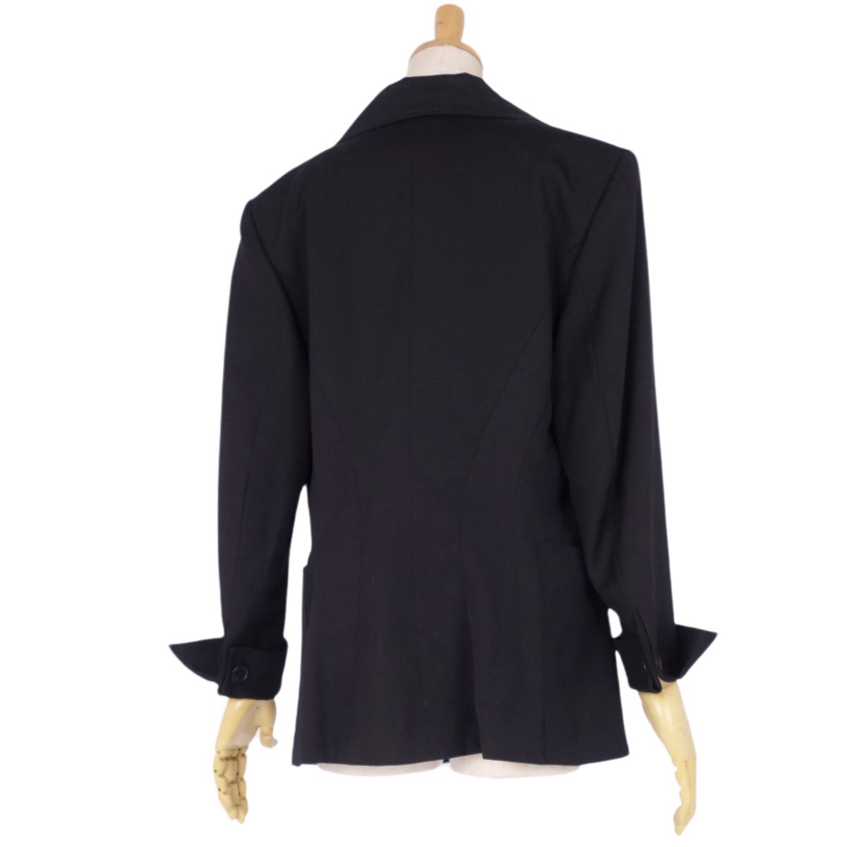 Vint Hermes Jacket Terrated Jacket Wool Landless   44 (L equivalent) Black