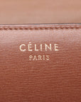 Celine Classic Box Small Leather Shoulder Bag Brown
