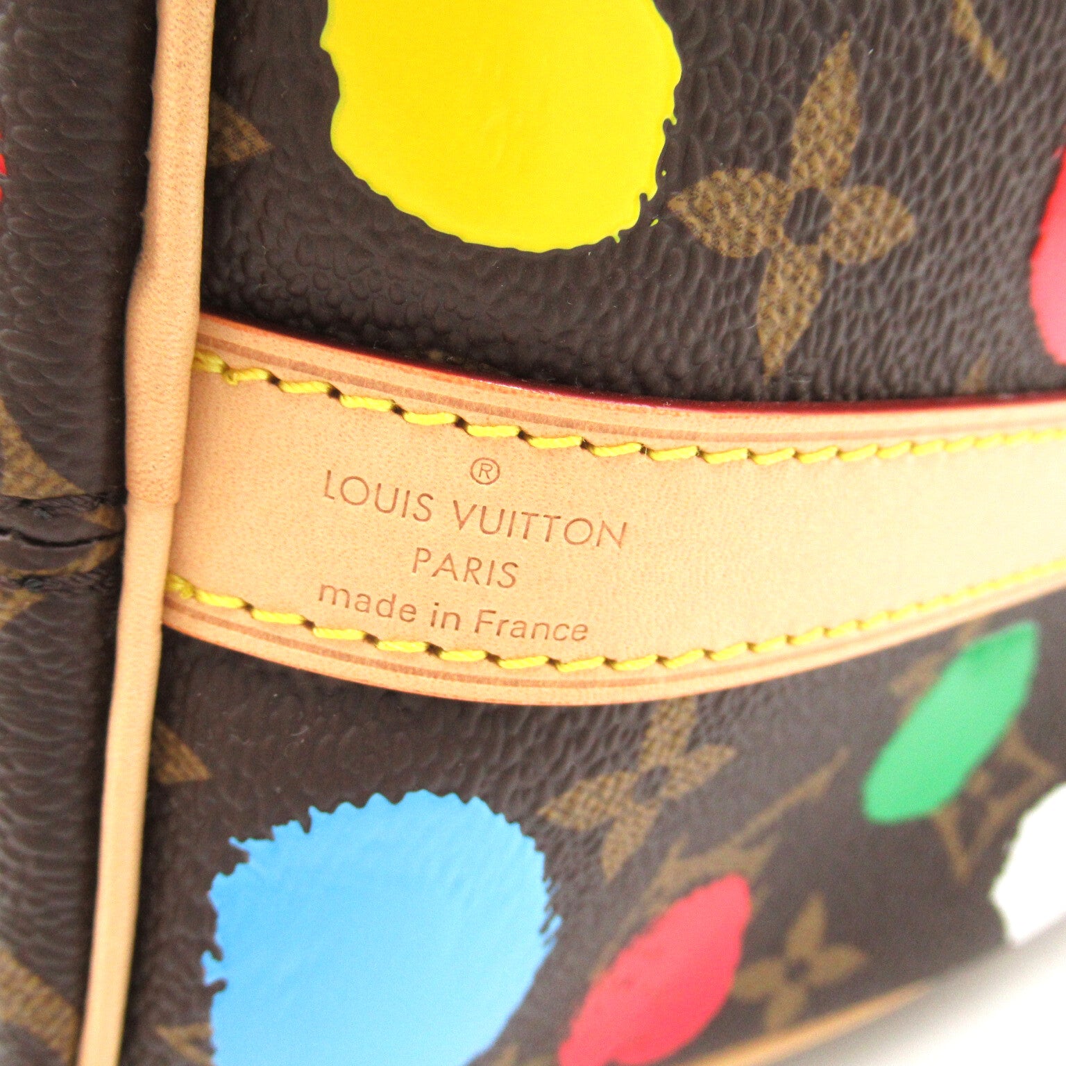 Louis Vuitton LV  YK Speedy Bandouliere 25 2w Shoulder Bag PVC Coated Canvas Monogram  Brown / Multicolor M46433