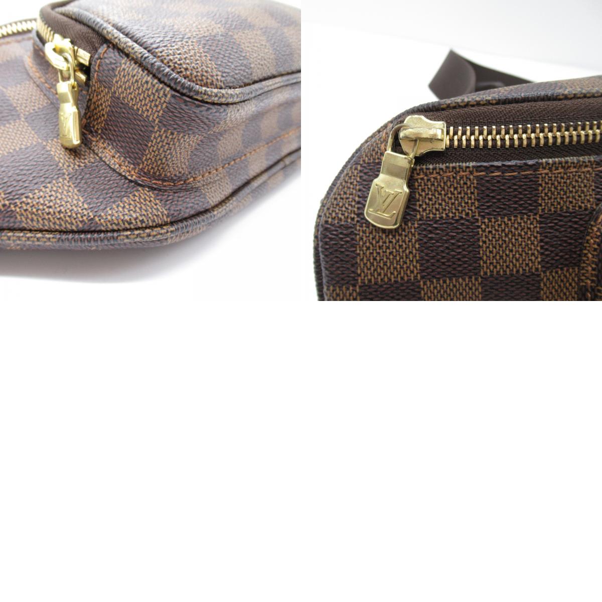 Louis Vuitton Louis Vuitton Bum Bag Melville Waist Bag Body Bag PVC Coated Canvas Damiens  Brown  N51172