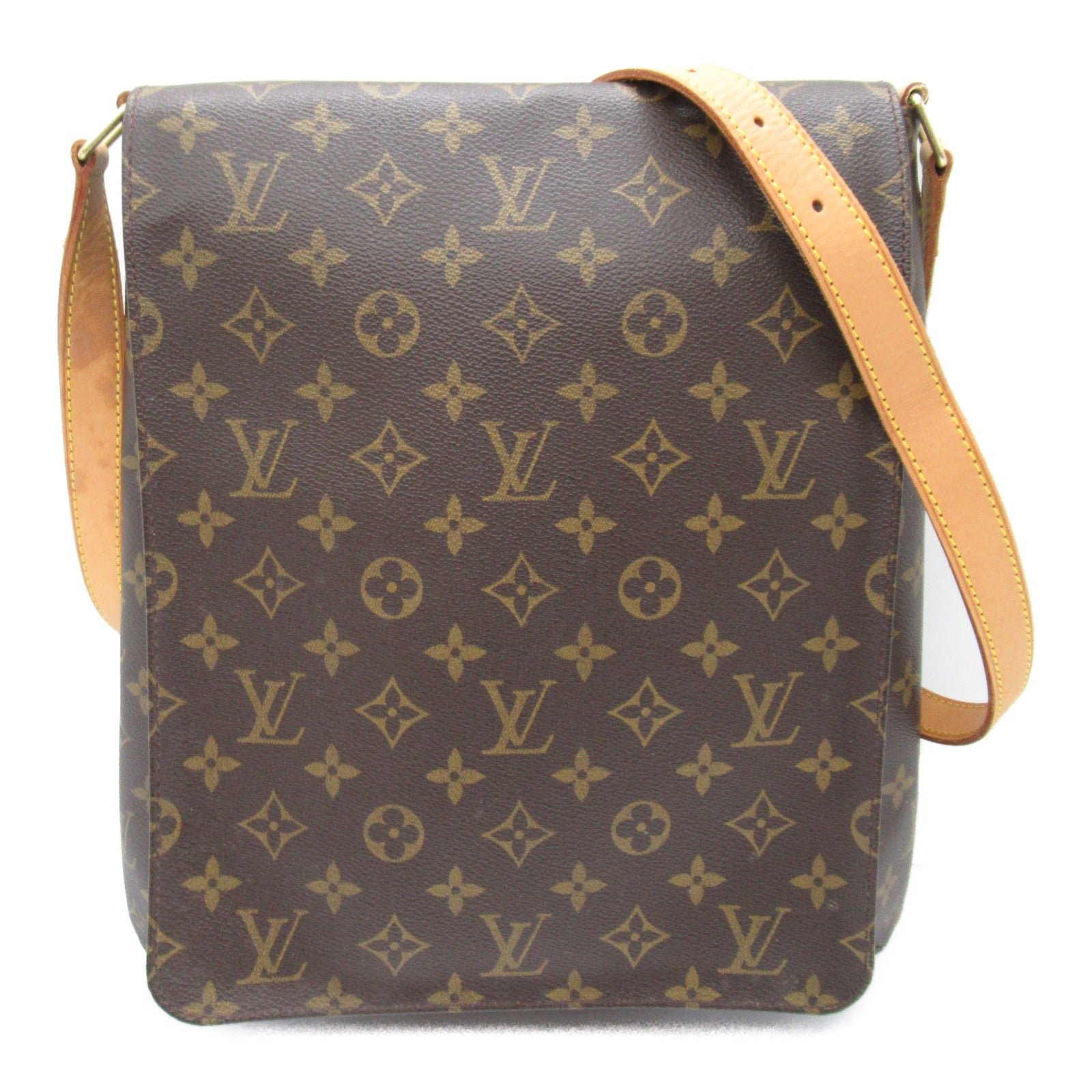Louis Vuitton Louis Vuitton Musette Shoulder Bag Shoulder Bag PVC Coated Canvas Monogram  Brown M51256