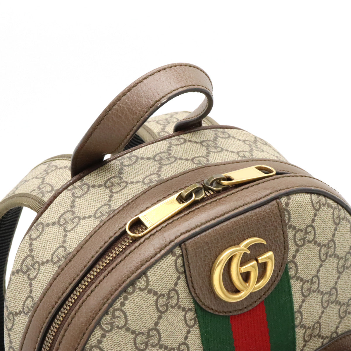 GUCCI Gucci Ophidia GG Spring Small Backpack Backpack Backpack PVC S Line Beige Moca Brown 547965