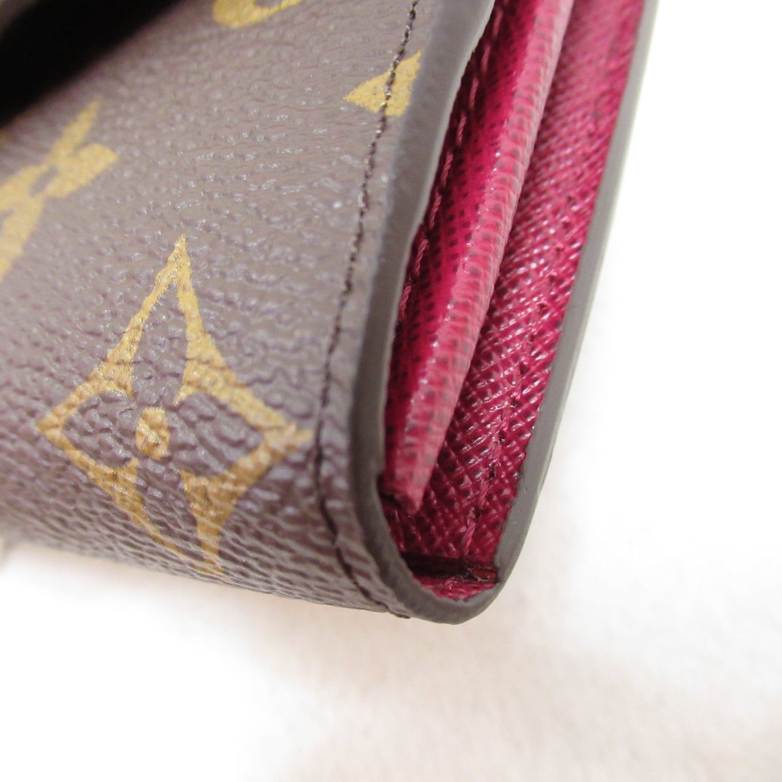 Louis Vuitton Portefolio Sarah Round Wallet Round Wallet Wallet PVC Coated Canvas Monogram  Brown M62234