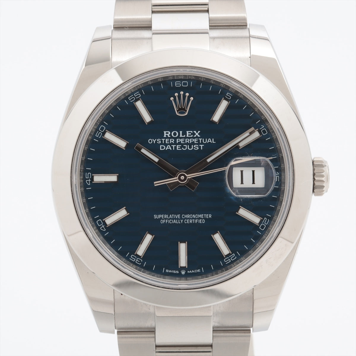 Rolex Datejust 126300 SS AT Blue  ,