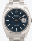 Rolex Datejust 126300 SS AT Blue  ,