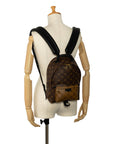 Louis Vuitton Monogram Reversee Palm Springs Backpack PM Rucksack M44870 Brown PVC Leather  Louis Vuitton