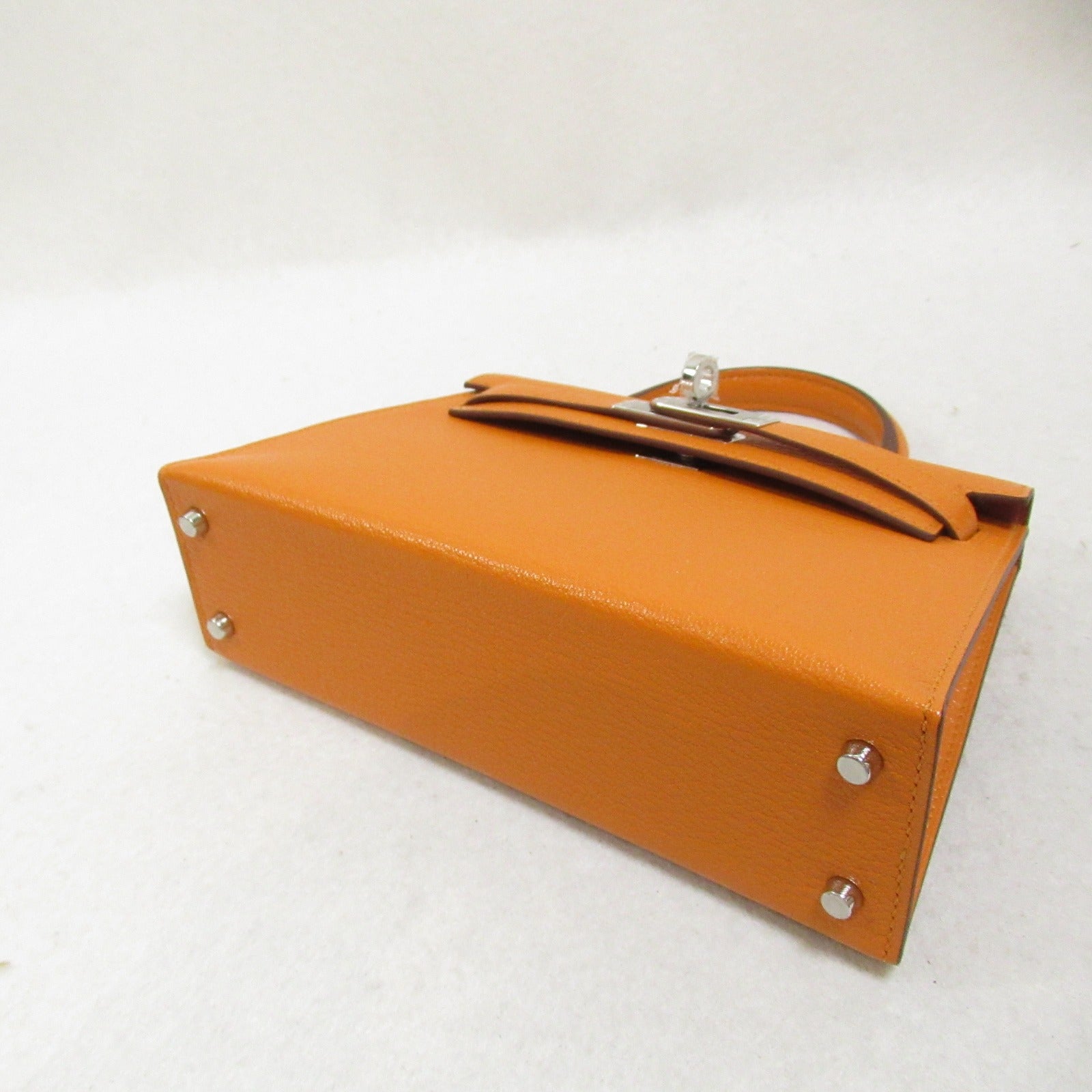 Hermes Hermes Mini 2 Versailles Orange/Zangine Handbag Handbag Handbag Leather Sheet  Orange Zangine