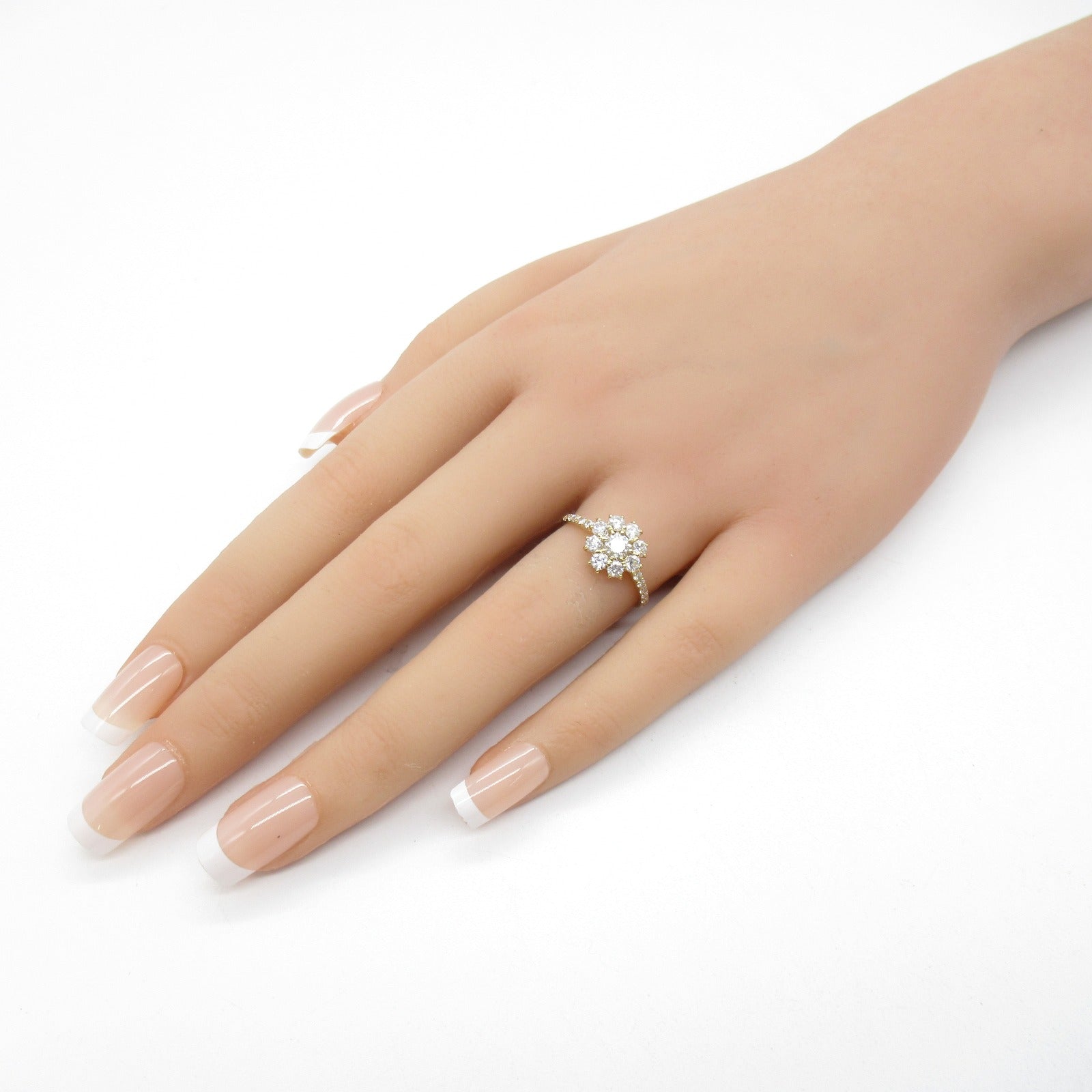 Jewelry Jewelry Diamond Ring Ring Ring Jewelry K18 (Yellow G) Diamond  Clear Diamond 2.2g