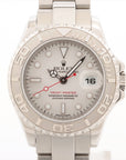 Rolex Yachtmaster 169622 SSPT AT Silver Signature Board