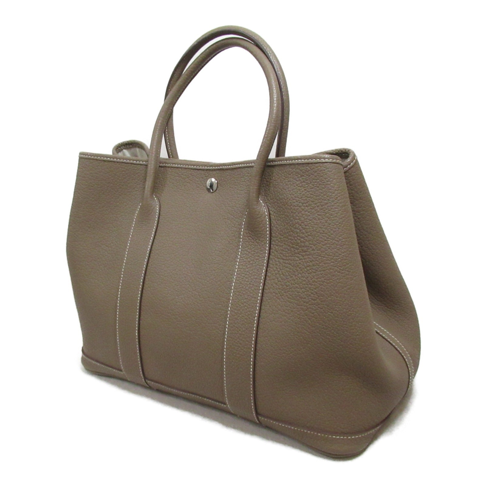 Hermes Garden Party PM G Tote Bag  Negonda  Brown Collection