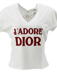 Christian Dior 2003 John Galliano J'Adore Dior T-shirt 