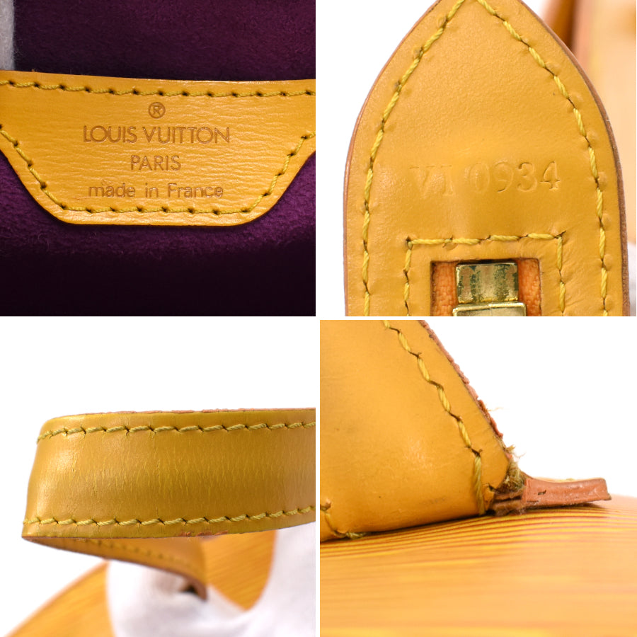 Louis Vuitton Saint Jacques PM Handbag Epi Yellow – Timeless