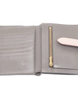 Celine Medium Strap Wallet Two Fed Wallet Compact Wallet Gr Ping Leather  Celine