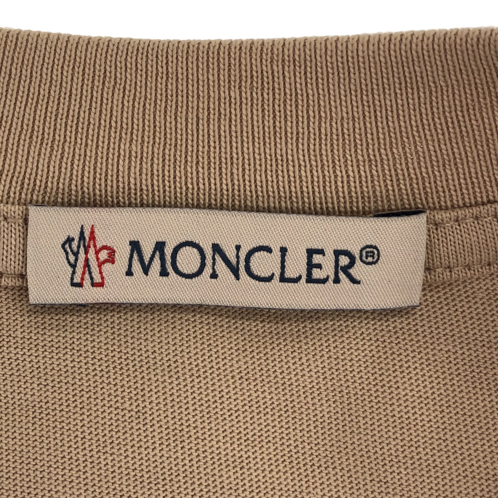 Moncler MONCLER  Half-Hand   Tops Cotton  Beige 8C00006829HP20JM