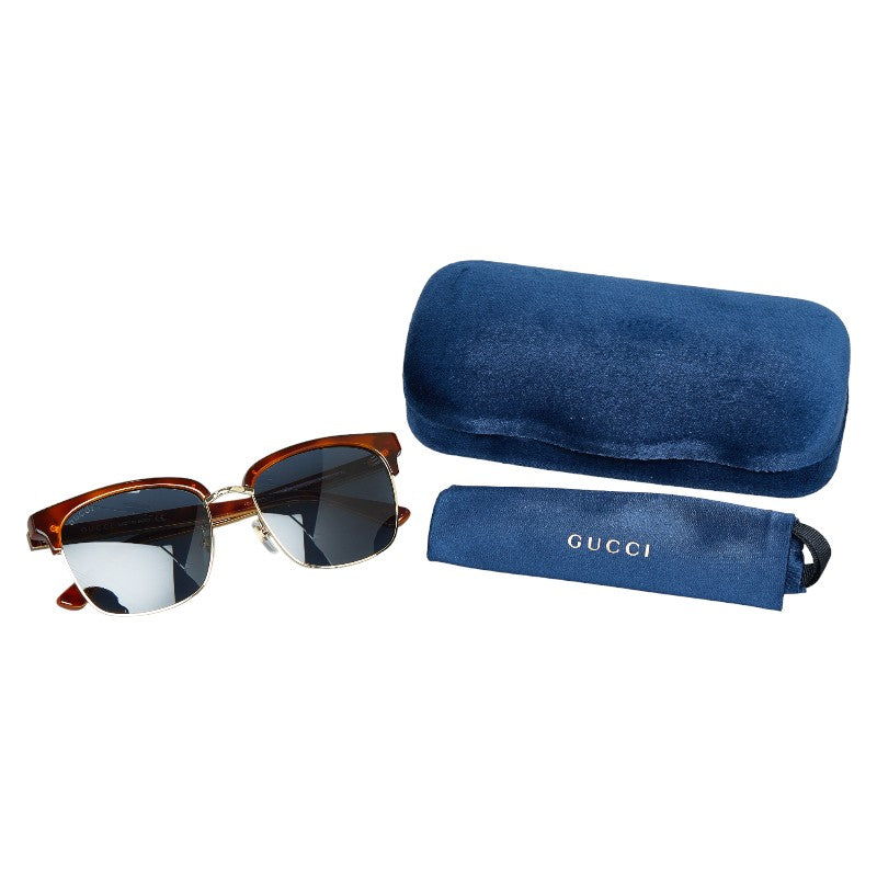 Gucci Sunglasses GG0382S Brown Blue