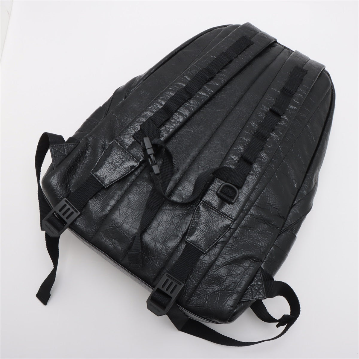 Balenciaga Army Leather Backpack/Rack Black 644033