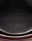 Fendi Byzaw Medium Handbag 2WAY 8BL124 Red Leather  Fendi