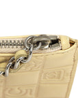 Chanel * 2004-2005 Beige Lambskin Icon Chain Handbag