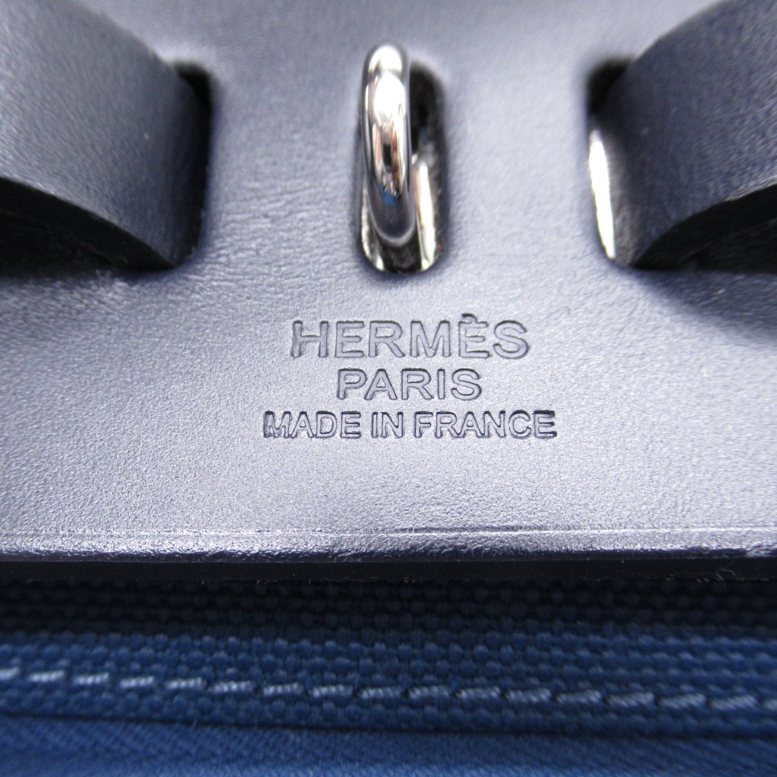 Hermes Hermes Yale Bag Zip AdPM Rucksack Rucksack Rucksack Rucksack Bag Leather Tual Ash  Navy / Blue Rucksack
