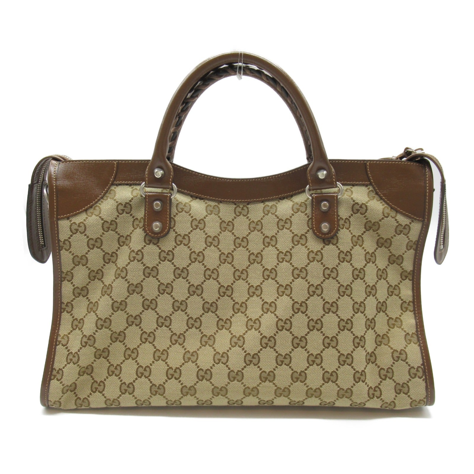 Gucci Gucci Hacker Project Neo Classic 2w Shoulder Bag 2way Shoulder Bag Leather GG Canvas  Beige/Brown 681695