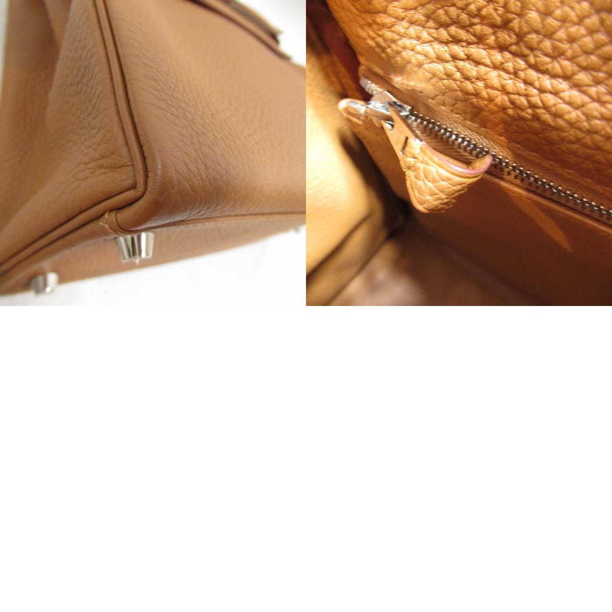 Hermes Hermes Kerry Touch 28 Handbag In-Shift Handbag Handbag Leather Crocodile Togo  Brown Box