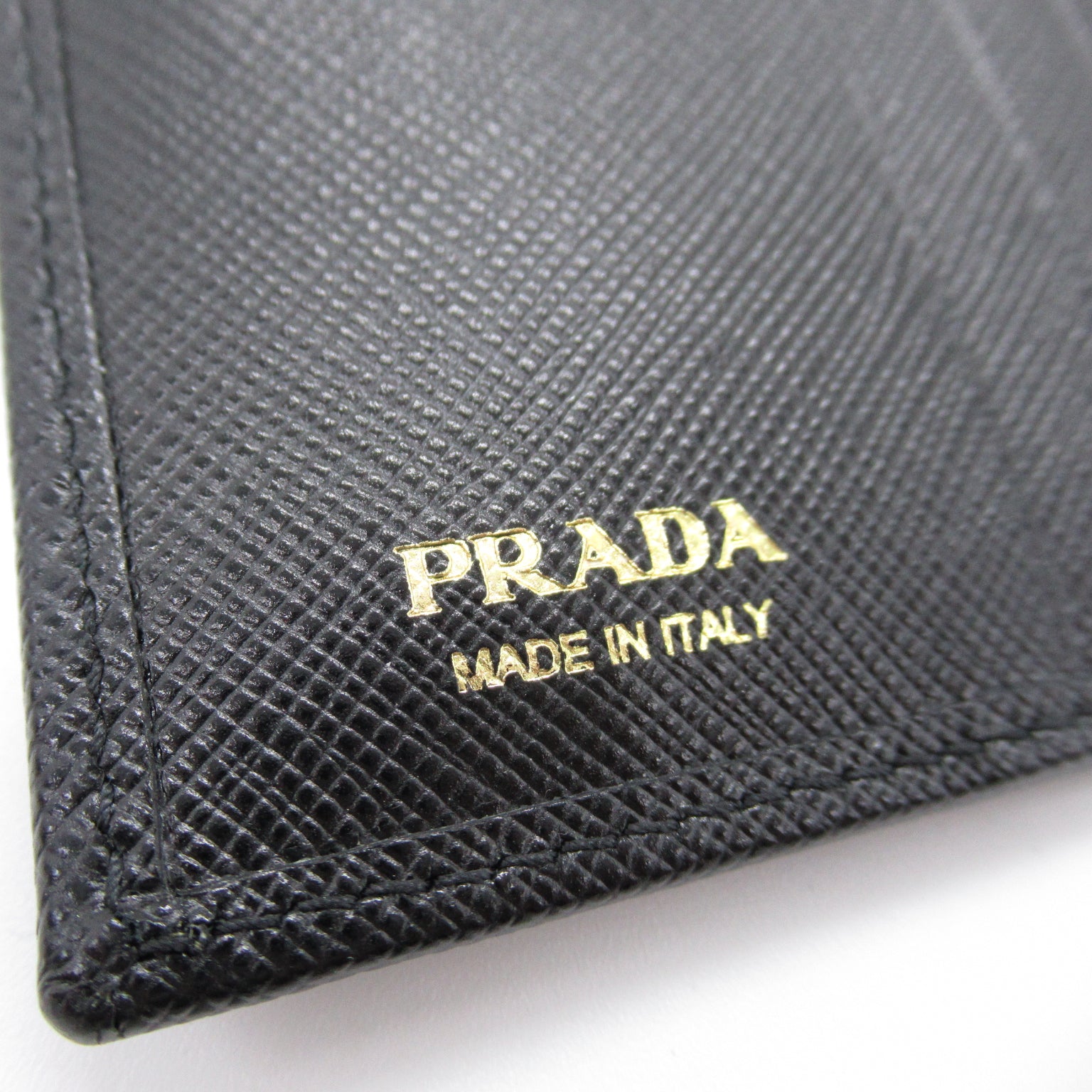 Prada Twin Fold Wallet Twin Folded Wallet Sapphire  Black