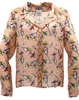 Chanel Blouse Shirt Pink 04C 