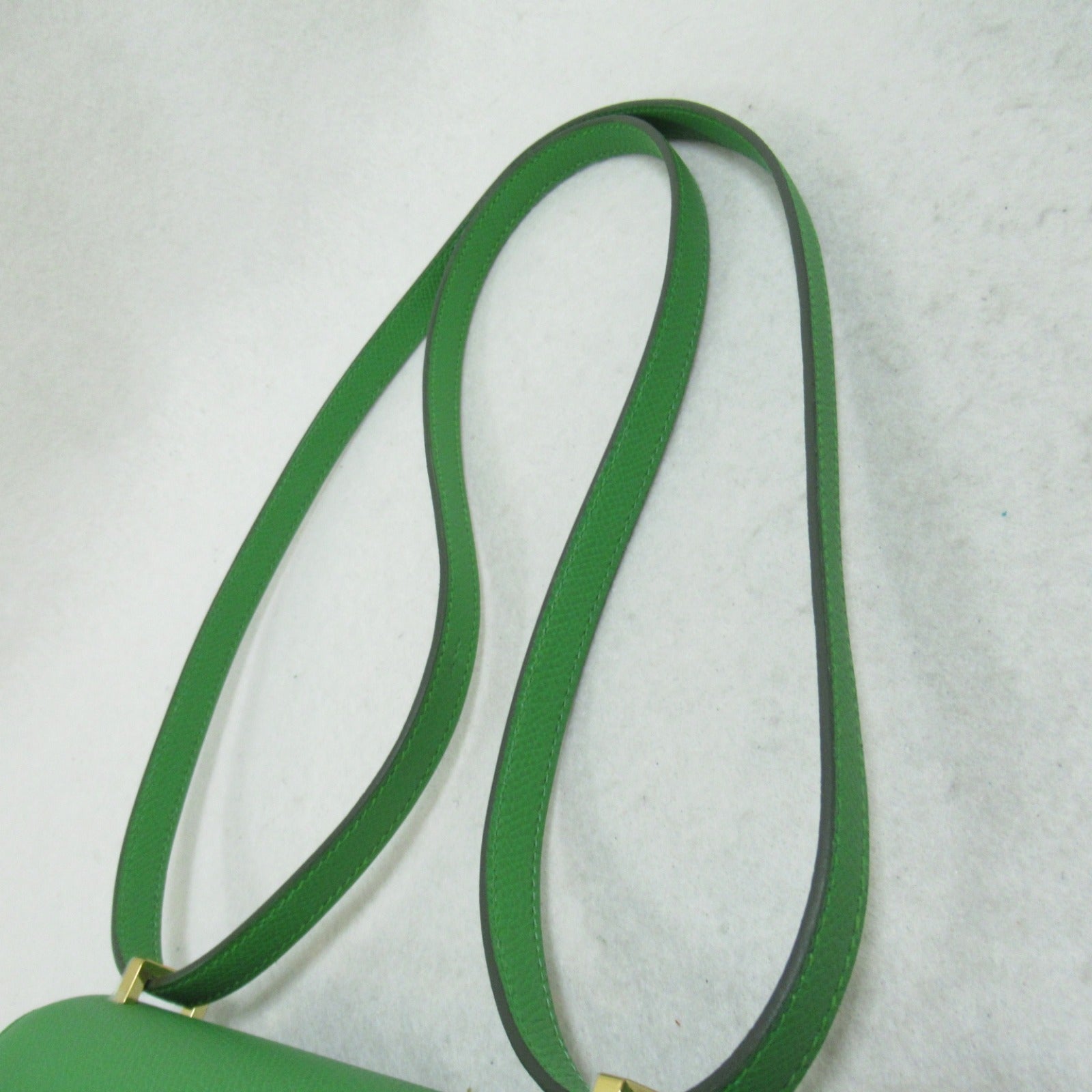 Hermes Constance 3 Mini Yucca Shoulder Bag Shoulder Bag Leather Epsom  Green 083905CC