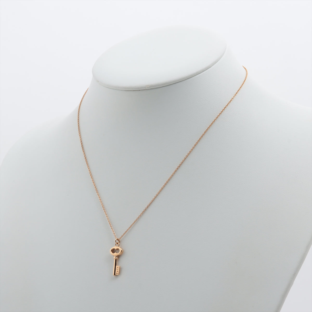 Tiffany Keypendant Mini Necklace 750 (PG) 3.1g