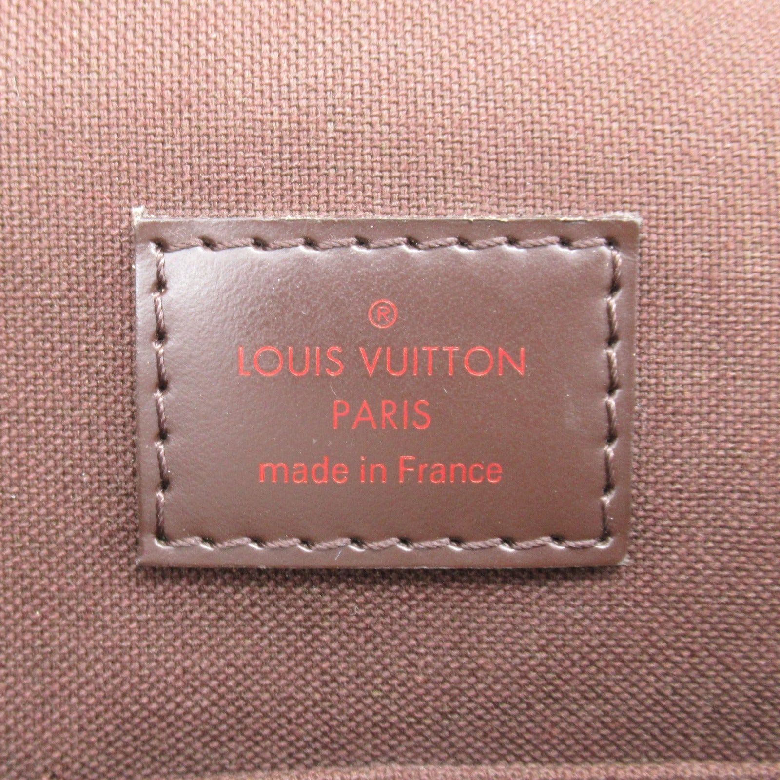 Louis Vuitton Brooklyn Messenger Bag PVC Coated Linen Damiens  Brown  N51210