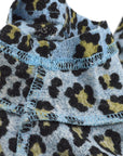 FENDI 80s leopard print round neck T-shirt 