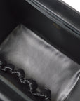 Chanel Black Lambskin Bicolore 2way Shoulder Handbag