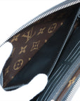 Louis Vuitton Monogram Zippyr Dragon M69407 Black x Brown Round Zipper Wallet