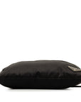 Prada Triangle Logo  ing  Shoulder Bag BT0741 Black Nylon Leather  PRADA