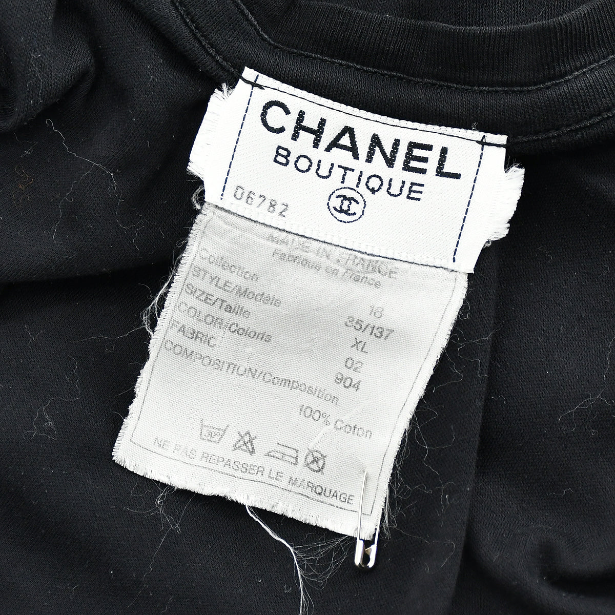 Chanel T-shirt Black 