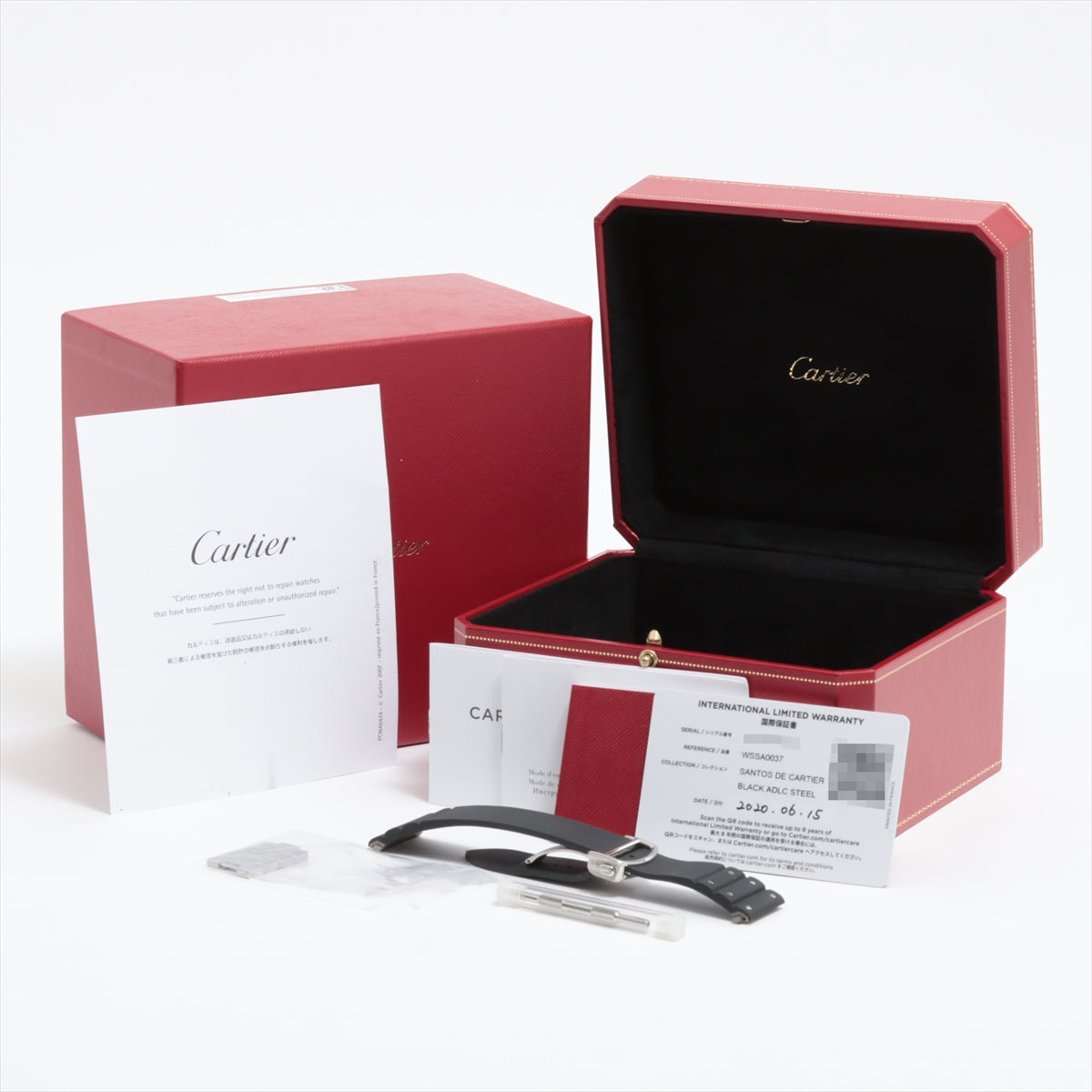 Cartier Sant Ducal WSSA0037 SS AT Gr Signboard Too Gray 4 ay