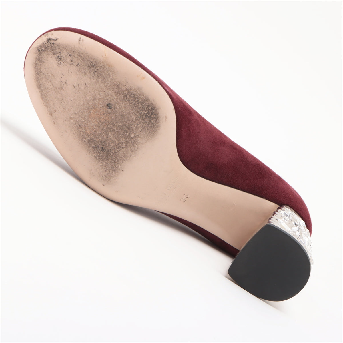 Muummu Sued Pumps 36  Bordeaux Vision