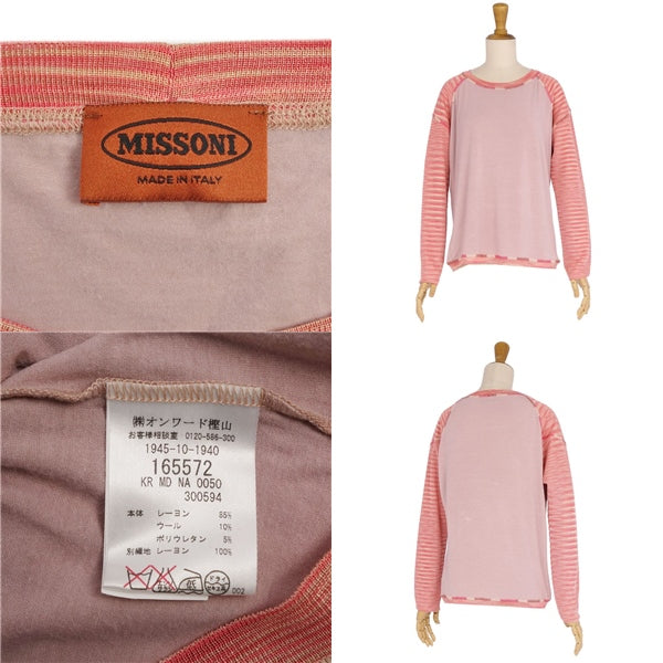 Missoni   Long Sleep ing s Tops  Made in Italy 44 (equivalent to XL) Pink Extreme MISSONI