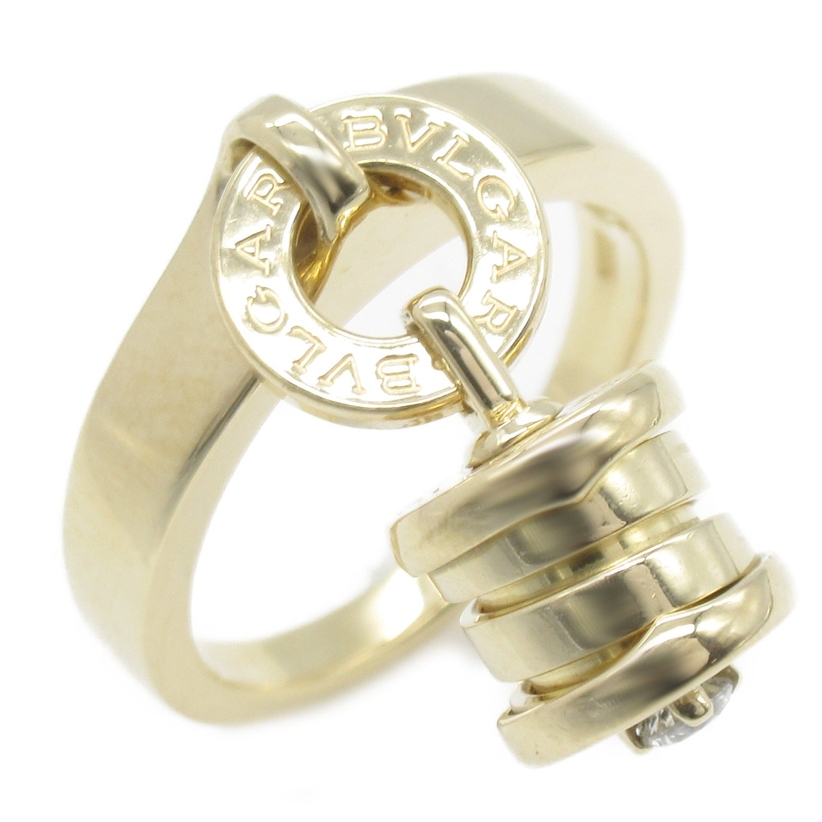 Bulgari BVLGARI B-zero1 Beezero One Element Diamond Ring Ring Ring Jewelry K18 (Yellow G) Diamond  Clearance