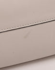 Loewe Flamenco Clutch Leather Shoulder Bag White Belt  Increased Expansion