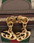 Gucci Ophidia GG Supreme Diagonal Shoulder Bag 499621 Brown Women's