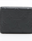 Louis Vuitton Monogram Amplant Portefolio Zoe M62935 Noir Compact Wallet