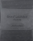 Saint Laurent Leather Trainers 46 Men Black 606833 Change