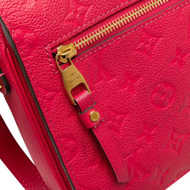 Louis Vuitton Monogram Emplant Poschet Metis MM Handbag Shoulder Bag 2WAY M44291 Pink   Louis Vuitton